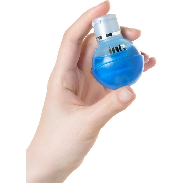 Массажное масло FRUIT SEXY Ice с ароматом ледяной мяты и разогревающим эффектом - 40 мл. Фотография 7.