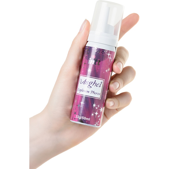 Шипучая массажная пена ANGHEL EXPLOSION PHEROS с охлаждающим эффектом - 50 мл. Фотография 3.