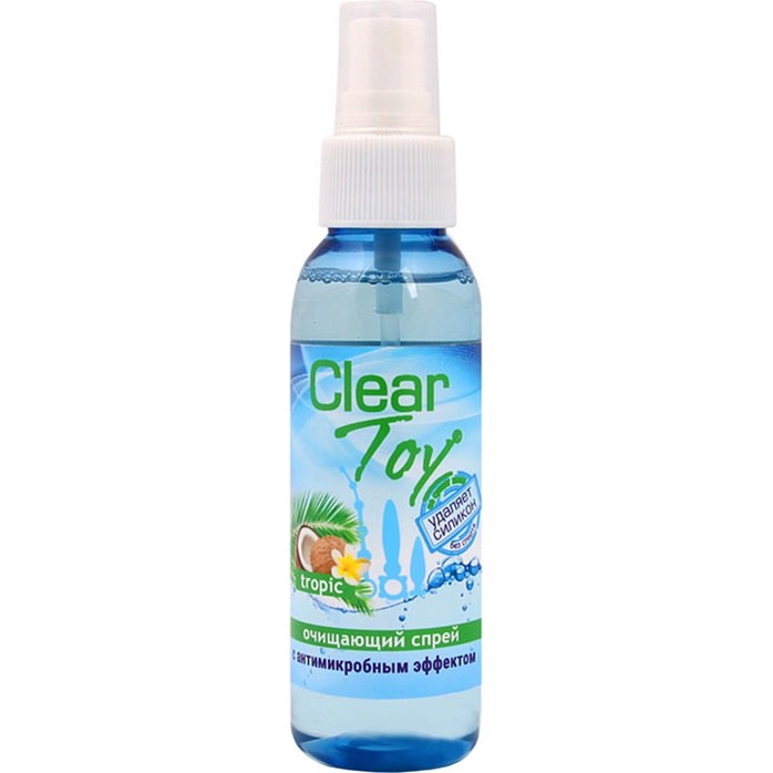 Очищающий спрей для игрушек CLEAR TOY Tropic - 100 мл - Средства гигиенического ухода