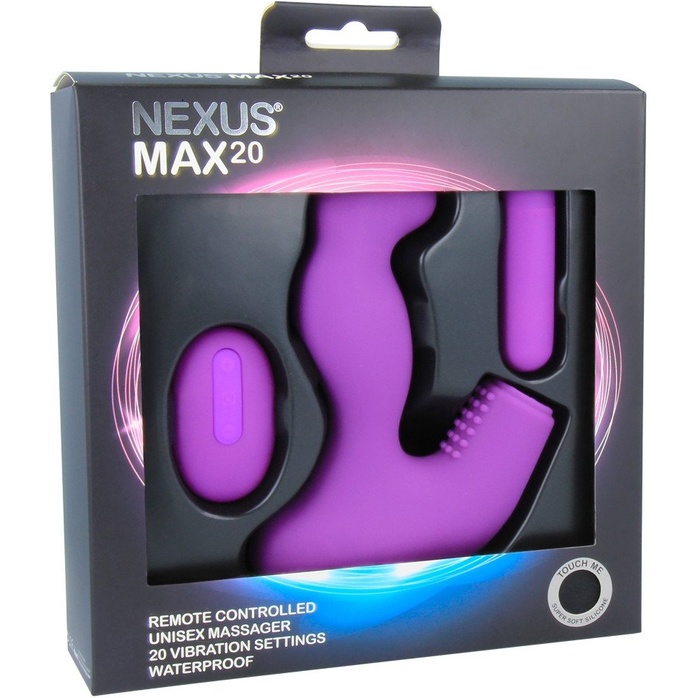 Фиолетовый вибромассажёр простаты NEXUS MAX 20. Фотография 5.