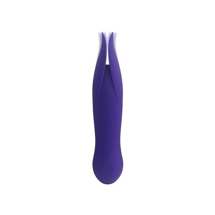 Фиолетовый клиторальный вибростимулятор LITTLE SECRET - 16,5 см