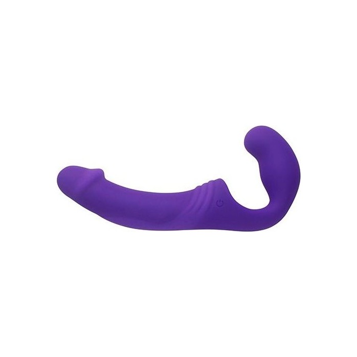 Фиолетовый безремневой вибрострапон - 21,5 см