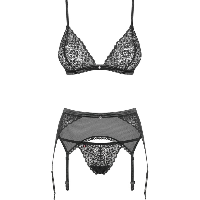 Оригинальный комплект белья Shibu с поясом для чулок - Sexy. Фотография 3.