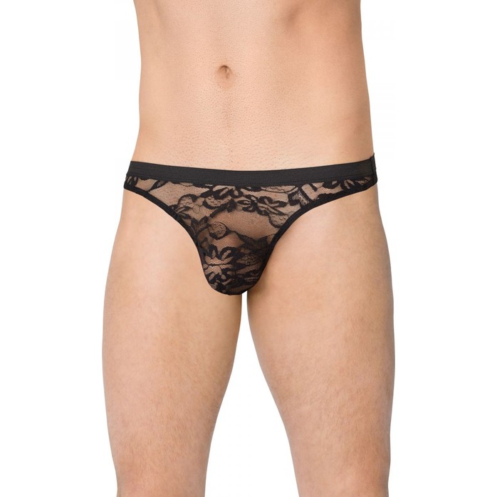 Мужские полупрозрачные трусы из цветочного кружева - Men s collection