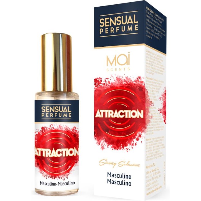 Мужской парфюм с феромонами MASCULINE PERFUME WITH SENSUAL ATTRACTION - 30 мл