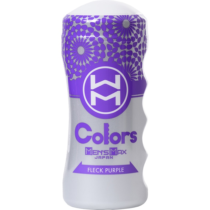 Мультирельефный мастурбатор MensMax Colors - Flick Purple. Фотография 2.