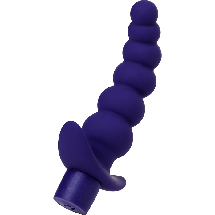 Фиолетовый силиконовый анальный вибратор Dandy - 13,5 см - ToDo. Фотография 2.