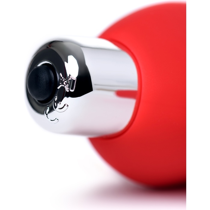 Красный силиконовый вибростимулятор простаты Proman - 12,5 см - ToDo. Фотография 8.