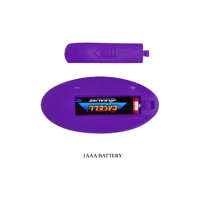 Фиолетовый U-образный вибратор для пар Bill с пультом ДУ - Pretty Love. Фотография 7.