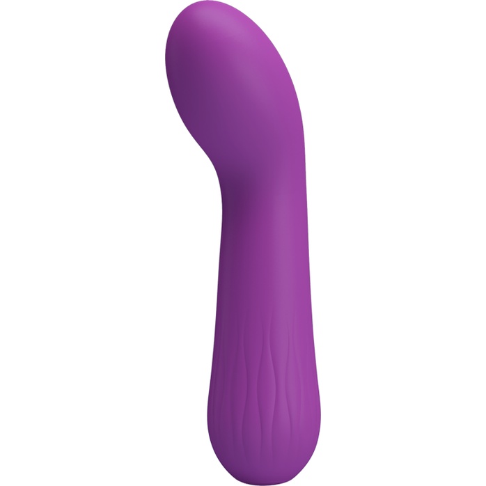 Фиолетовый гнущийся вибратор Faun - 15 см - Pretty Love