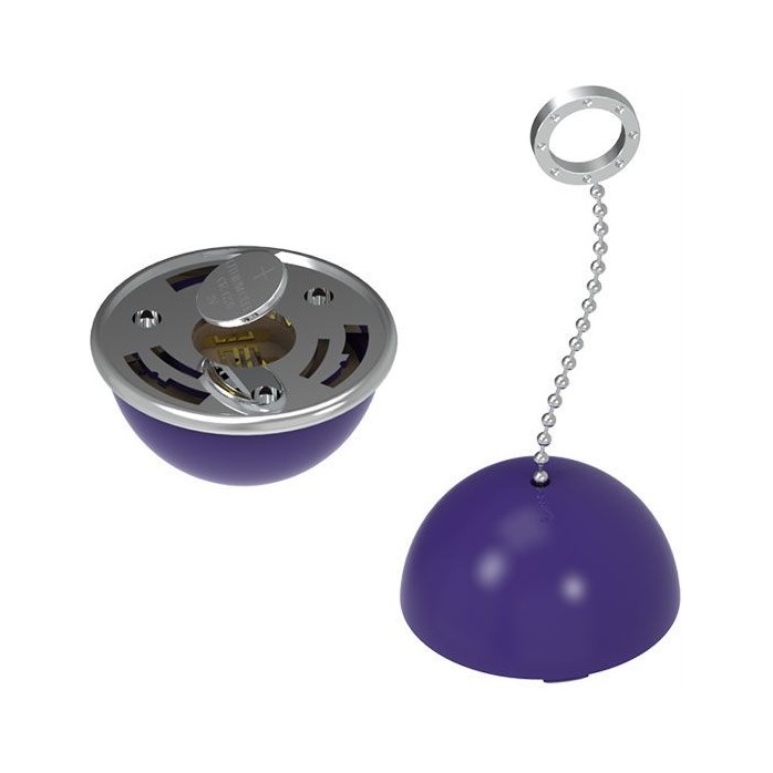 Фиолетовые виброшарики с пультом управления K-Balls. Фотография 3.