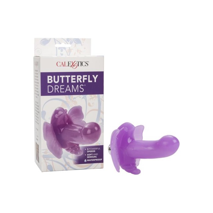 Фиолетовая клиторальная бабочка с отростком Butterfly Dreams. Фотография 4.
