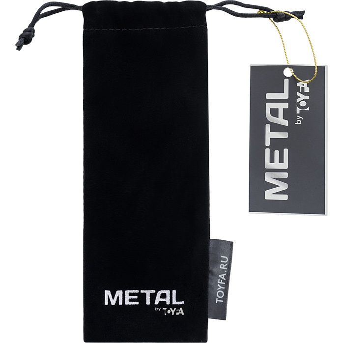 Серебристый уретральный плаг-косичка с двумя сменными колечками - Metal. Фотография 3.