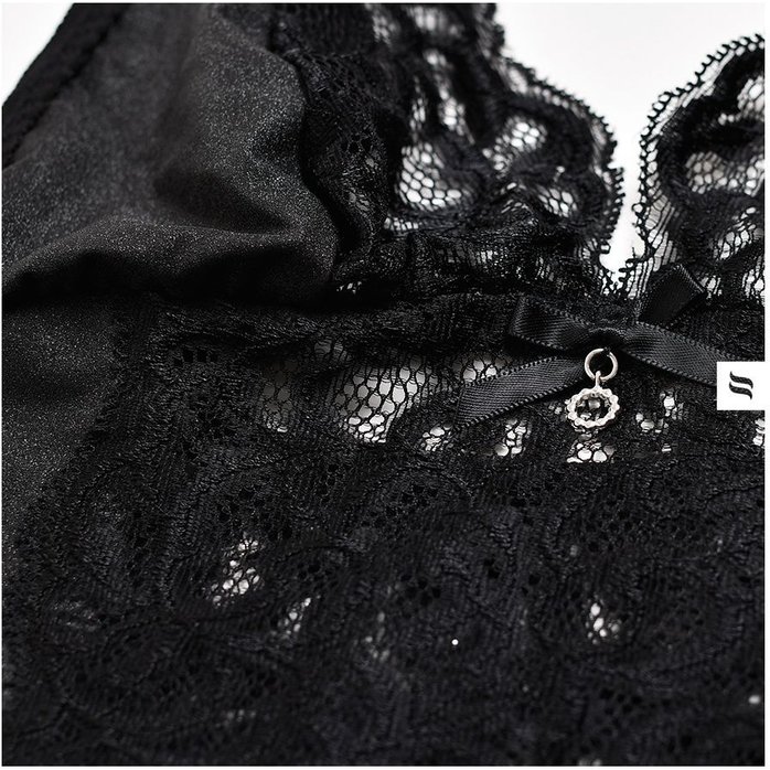 Эффектный корсаж Laluna с кружевом - Sexy. Фотография 9.