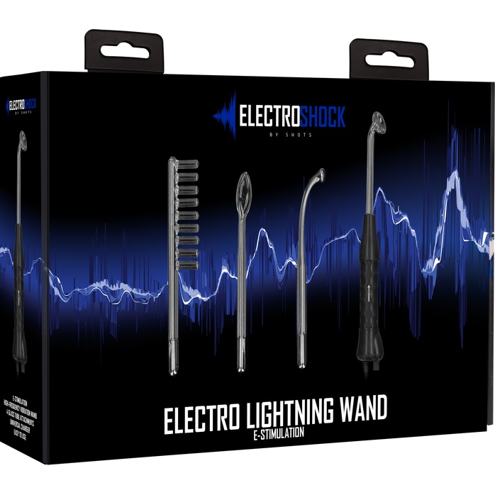 Набор многуфункциональных устройств Electro Lightning Wand - Electroshock. Фотография 9.