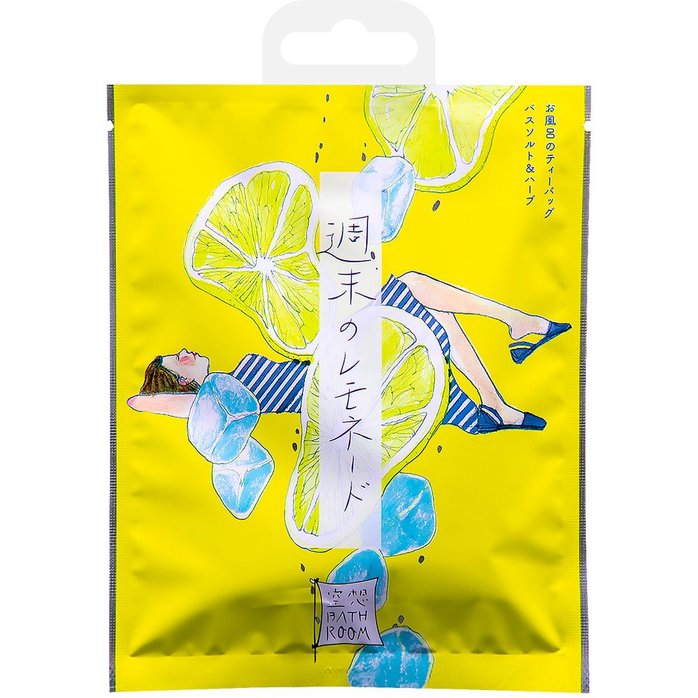 Соль-саше для ванн Расслабляющий лимонад с ароматом лимона и меда - 30 гр