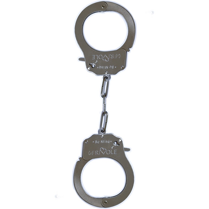 Металлические наручники Be Mine с парой ключей - Be Mine