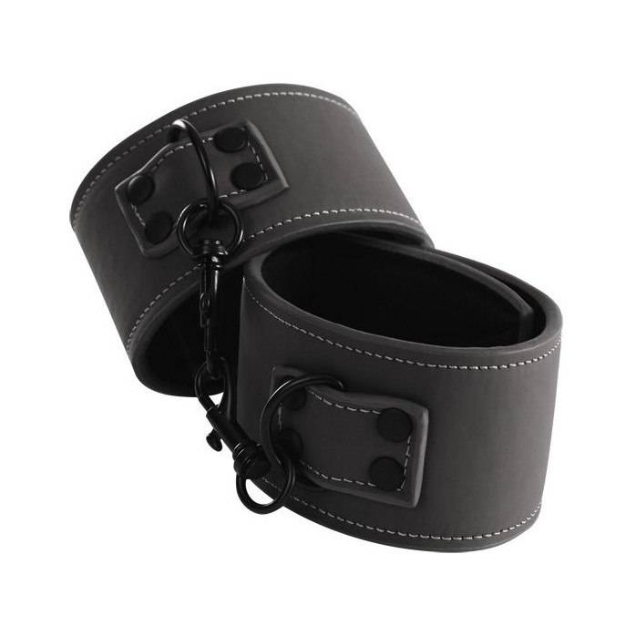 Черные наручники Wrist Cuff - Renegade