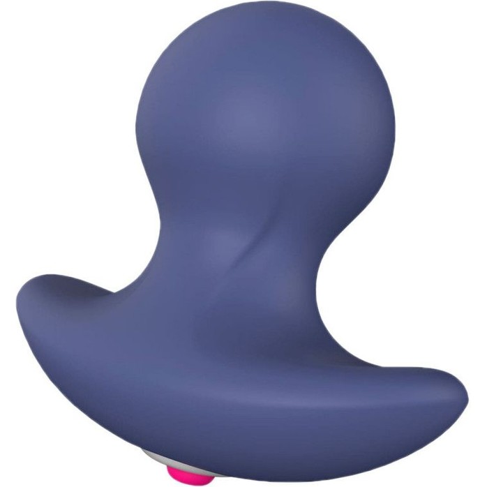 Анальная пробка Jessie с вибрацией - 6,3 см. Фотография 2.