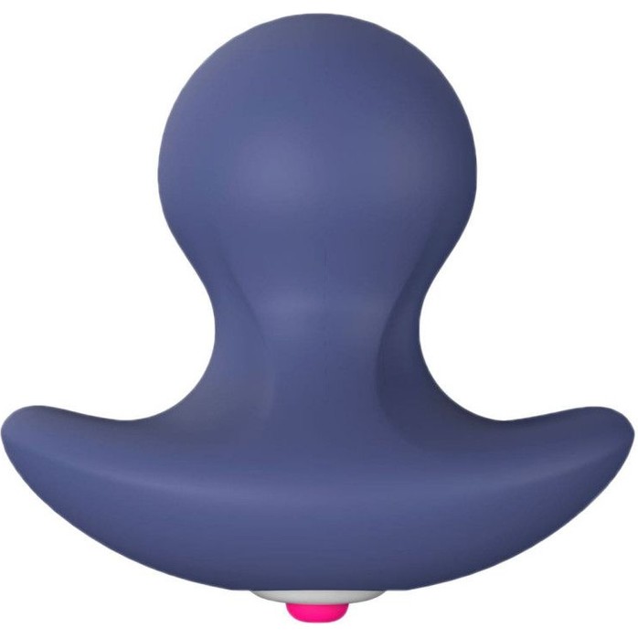 Анальная пробка Jessie с вибрацией - 6,3 см