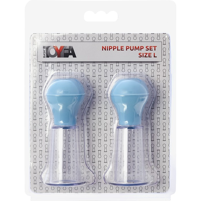 Набор для стимуляции сосков Nipple Pump Set - Size L. Фотография 4.