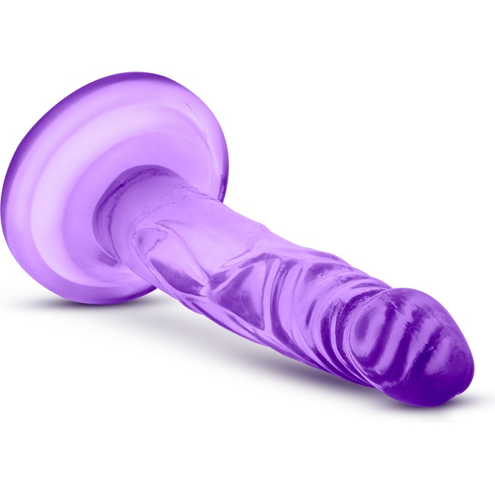 Фиолетовый фаллоимитатор 5 Inch Mini Cock - 14,6 см. - Naturally Yours. Фотография 3.