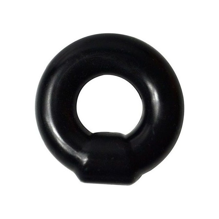 Черное эрекционное кольцо RINGS LIQUID - Lit-Up