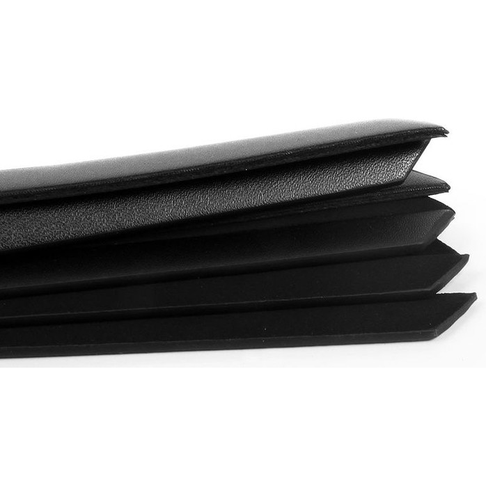 Черная узкая плеть с заклепками - 26,5 см - NOTABU. Фотография 3.