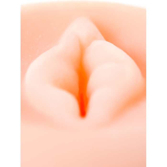 Телесная насадка-вагина на помпу PRETTY PUSSY - Sexus Men. Фотография 5.