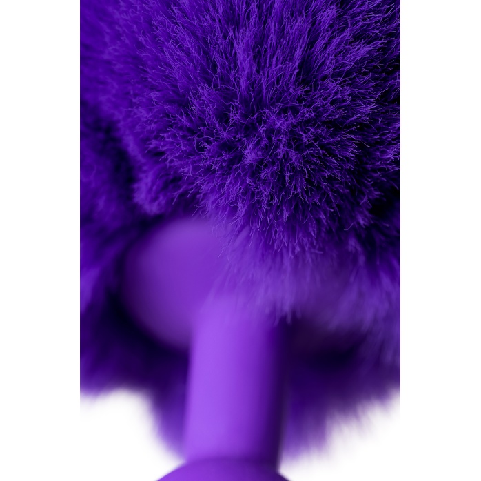 Фиолетовая анальная втулка Sweet bunny с фиолетовым пушистым хвостиком - ToDo. Фотография 9.