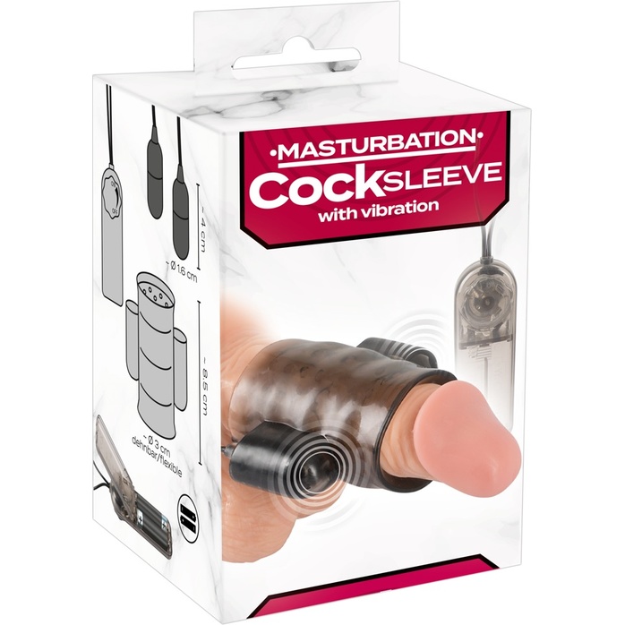 Насадка на пенис для мастурбации Cock Sleeve - You2Toys. Фотография 11.