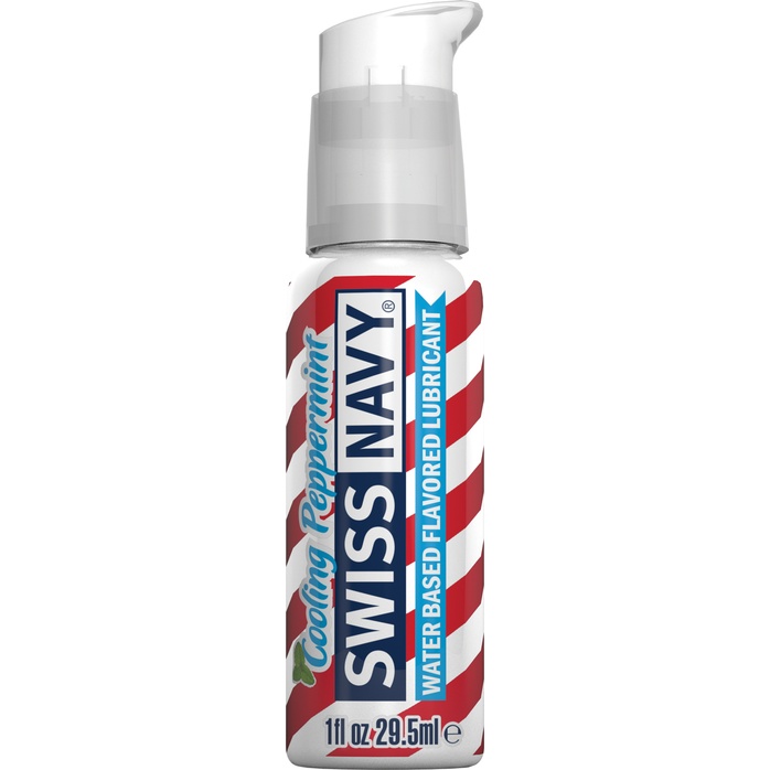 Лубрикант Swiss Navy Cooling Pepermint Lube с ароматом мяты - 29,5 мл - Flavor Lubes