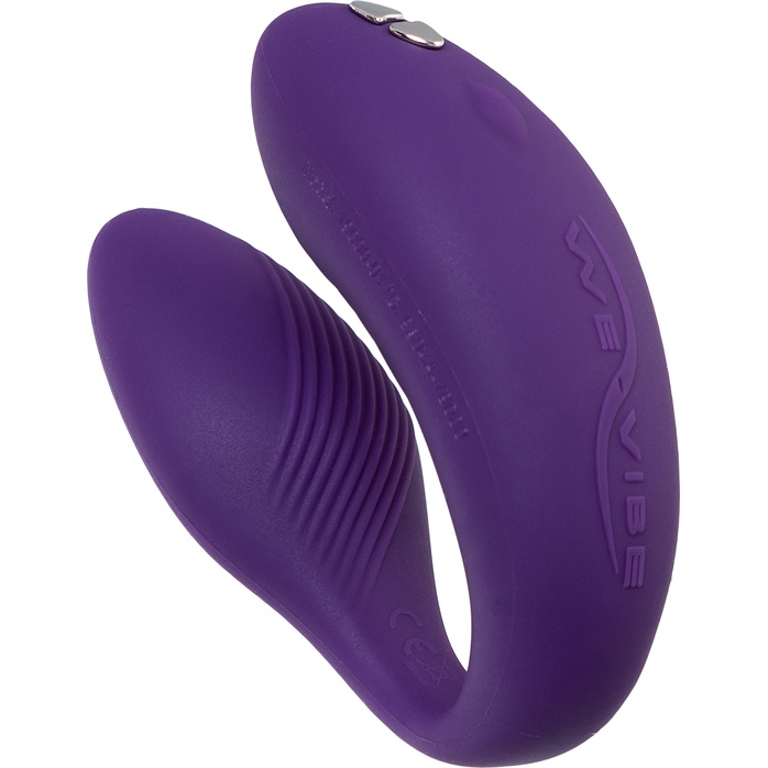 Фиолетовый вибратор для пар We-Vibe Chorus. Фотография 5.