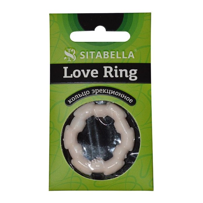 Фигурное эрекционное кольцо из киберкожи - Sitabella accessories