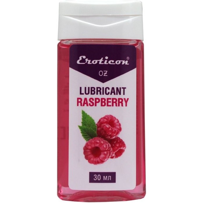 Интимная смазка Fruit Raspberries с ароматом малины - 30 мл - Eroticon lubricants