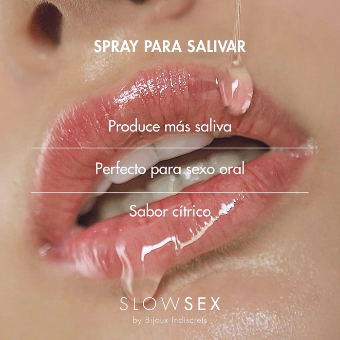 Спрей для усиления слюноотделения Slow Sex Mouthwatering Spray - 13 мл. Фотография 2.