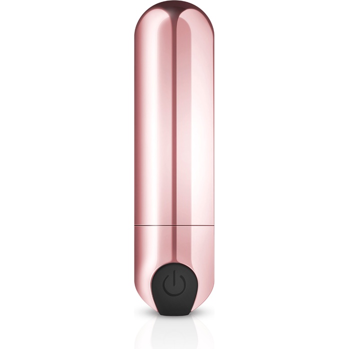 Золотистая вибропуля Rosy Gold Bullet Vibrator - 7,5 см - Rosy Gold
