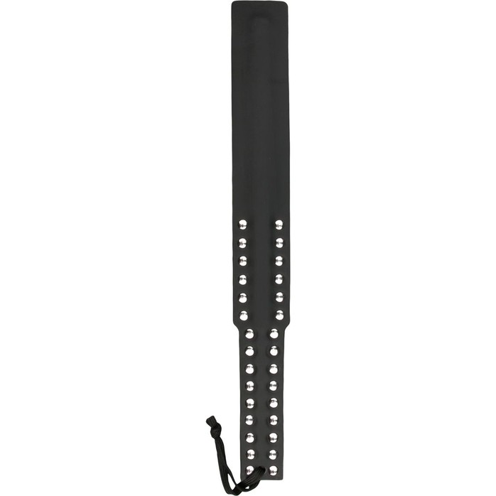 Черная шлепалка Spanking Paddle - 45 см - Fetish Collection