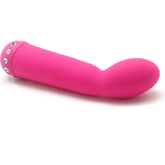 Розовый вибратор BLISS G VIBE - 14,2 см. Фотография 3.