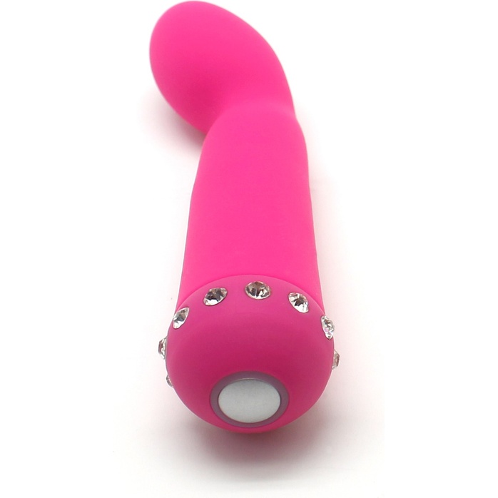 Розовый вибратор BLISS G VIBE - 14,2 см. Фотография 7.