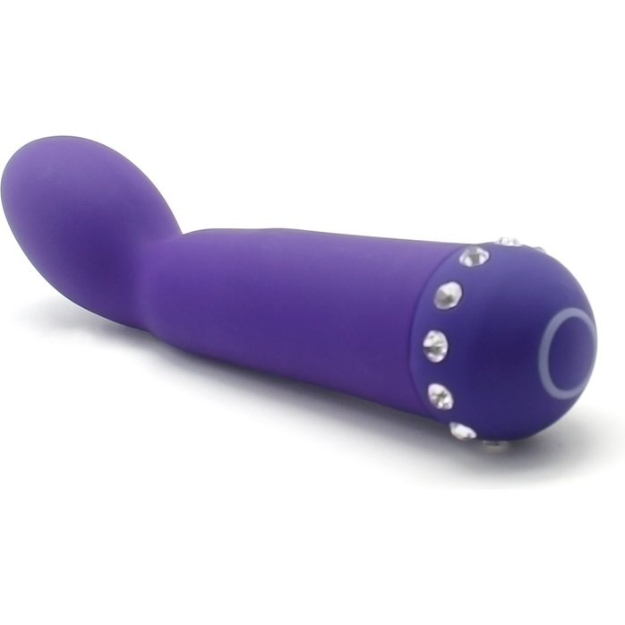 Фиолетовый вибратор BLISS G VIBE - 14,2 см. Фотография 4.