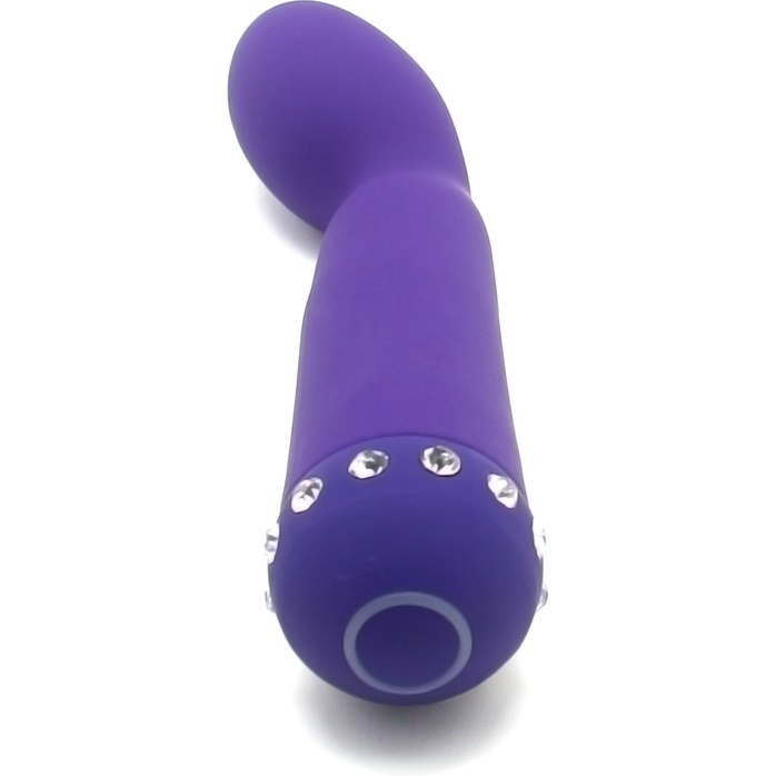 Фиолетовый вибратор BLISS G VIBE - 14,2 см. Фотография 5.