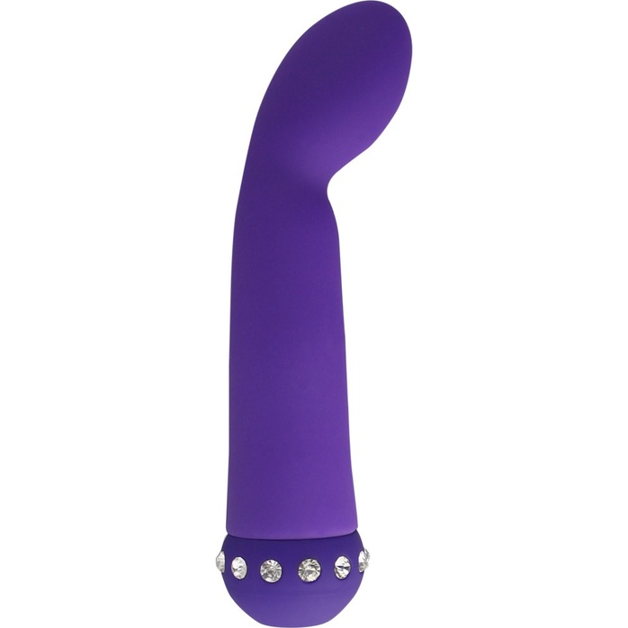 Фиолетовый вибратор BLISS G VIBE - 14,2 см