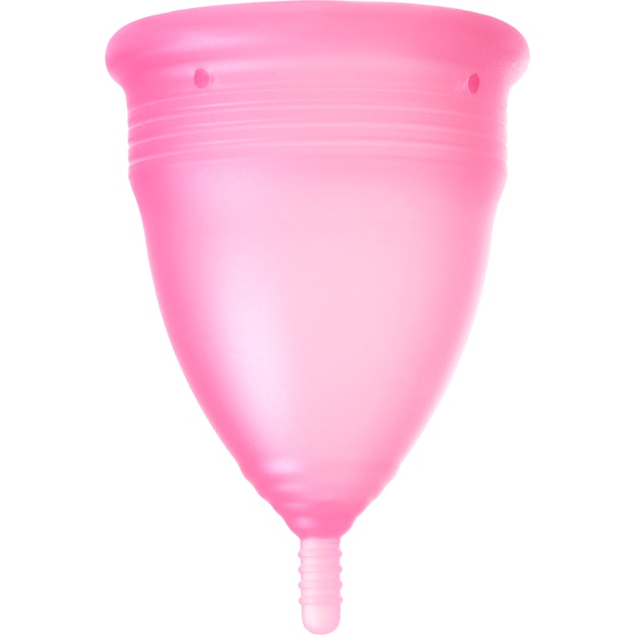 Розовая менструальная чаша - размер L. Фотография 2.