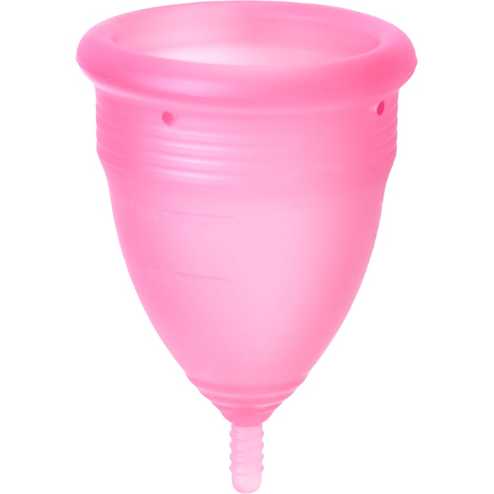 Розовая менструальная чаша - размер S. Фотография 3.