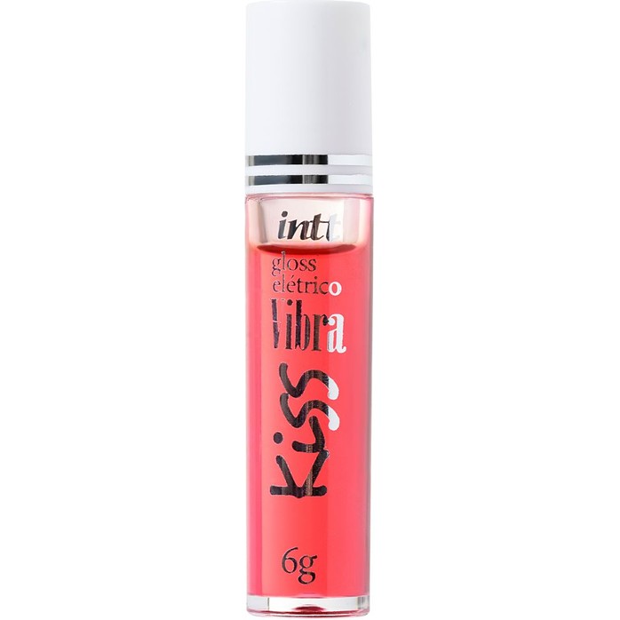 Блеск для губ Gloss Vibe Strawberry с эффектом вибрации и клубничным ароматом - 6 гр. Фотография 4.