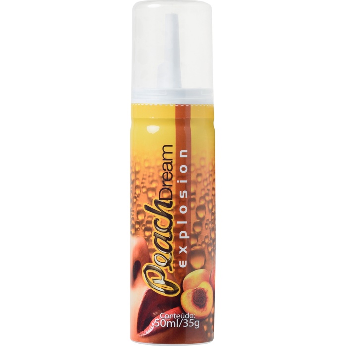 Шипучая пена для массажа ANGHEL EXPLOSION PHEROS Peach с ароматом персика - 50 мл