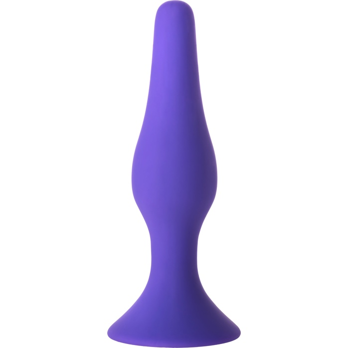 Фиолетовая анальная пробка - 12,5 см