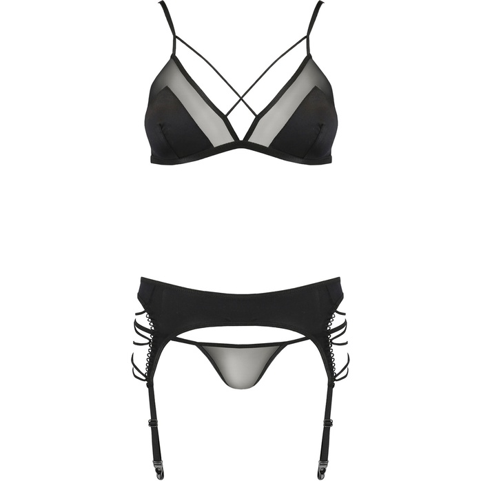 Восхитительный комплект белья Quella с поясом для чулок. Фотография 3.