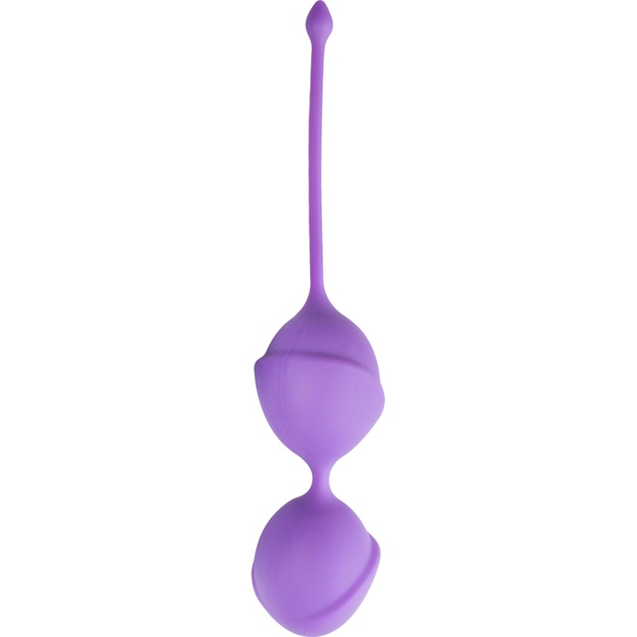 Фиолетовые вагинальные шарики Jiggle Mouse - Geisha Collection